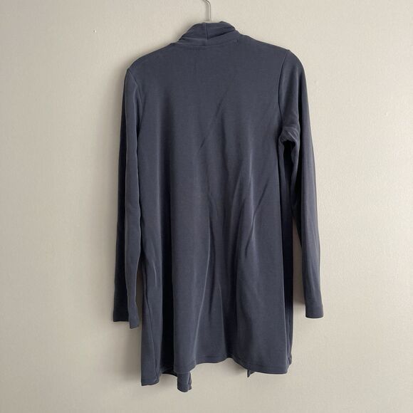 Pure Jill J. Jill Gray Open Front Cardigan Womens Size Small Modal Basic Staple - Picture 5 of 8